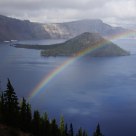 Rainbow at Wizard Island